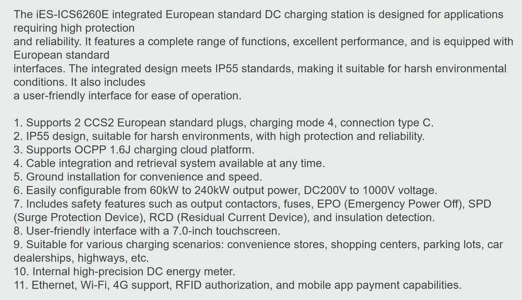 Charging Station Details