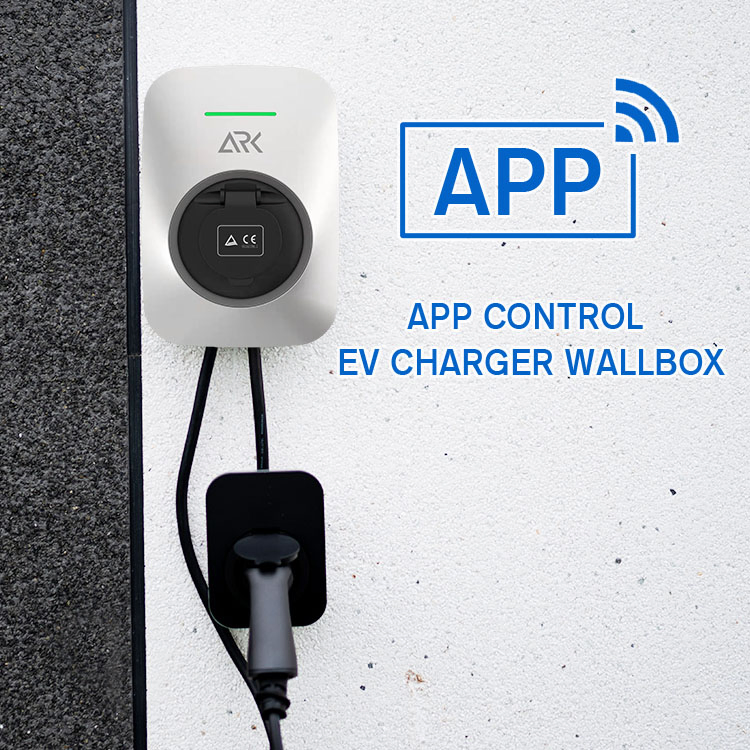 Public EV Car Charging Station Ocpp Electrical Vehicle Charging Systems 7kw