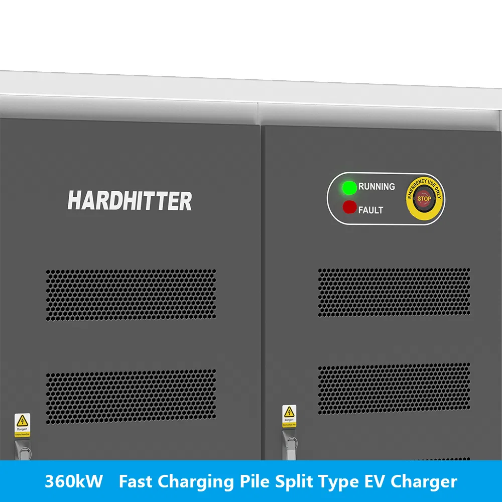 CE Certified 360kw Split Type DC Fast EV Charging Stations with CCS2 Gbt for High-Power Electric Cars