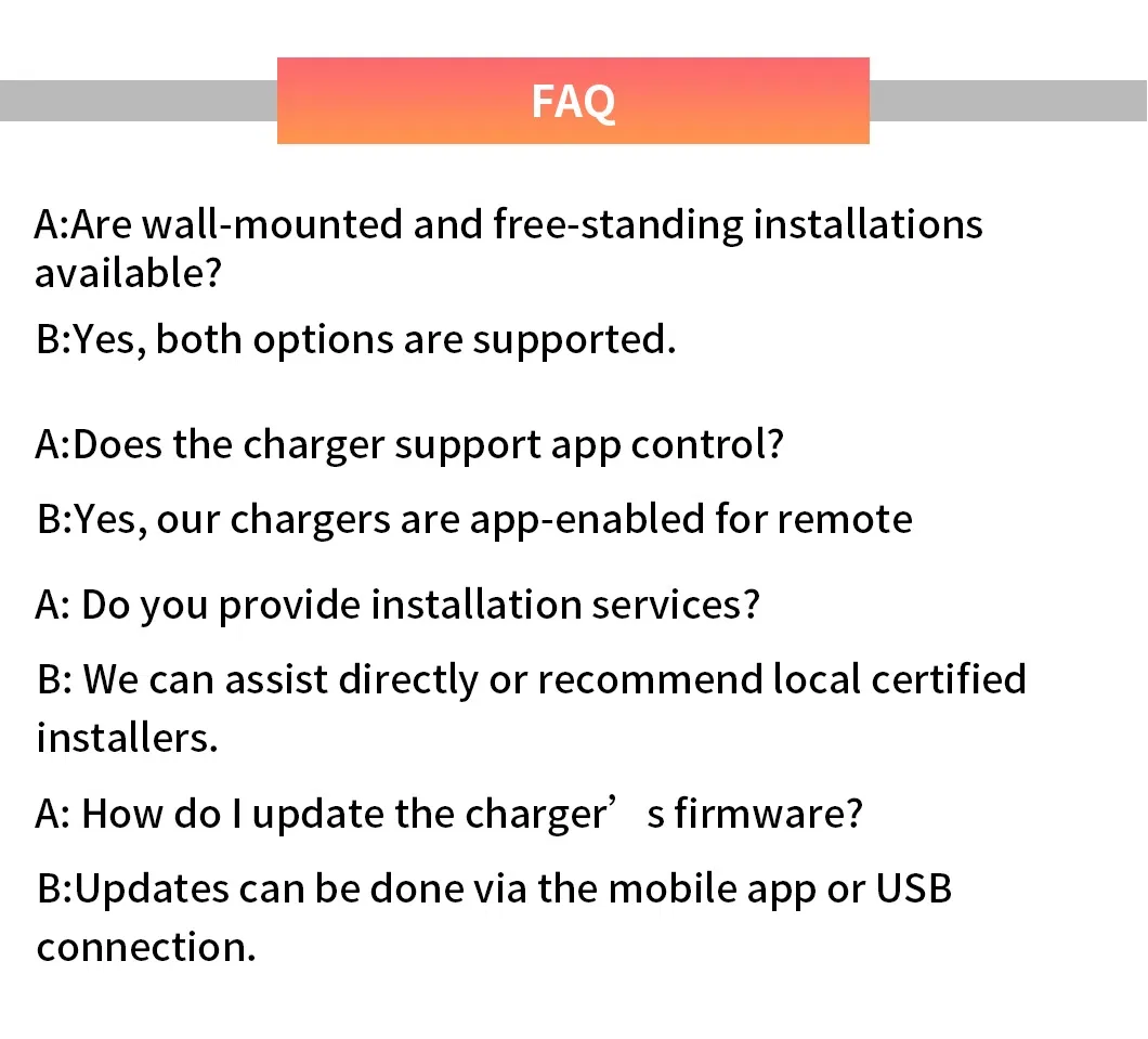 Electric Vehicle Car Charger