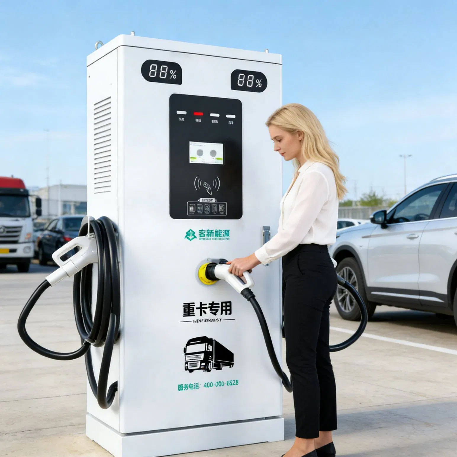 Ocpp CCS2 EV Charger 240kw 280kw 320kw 360kw 400kw for Urban Charging Needs