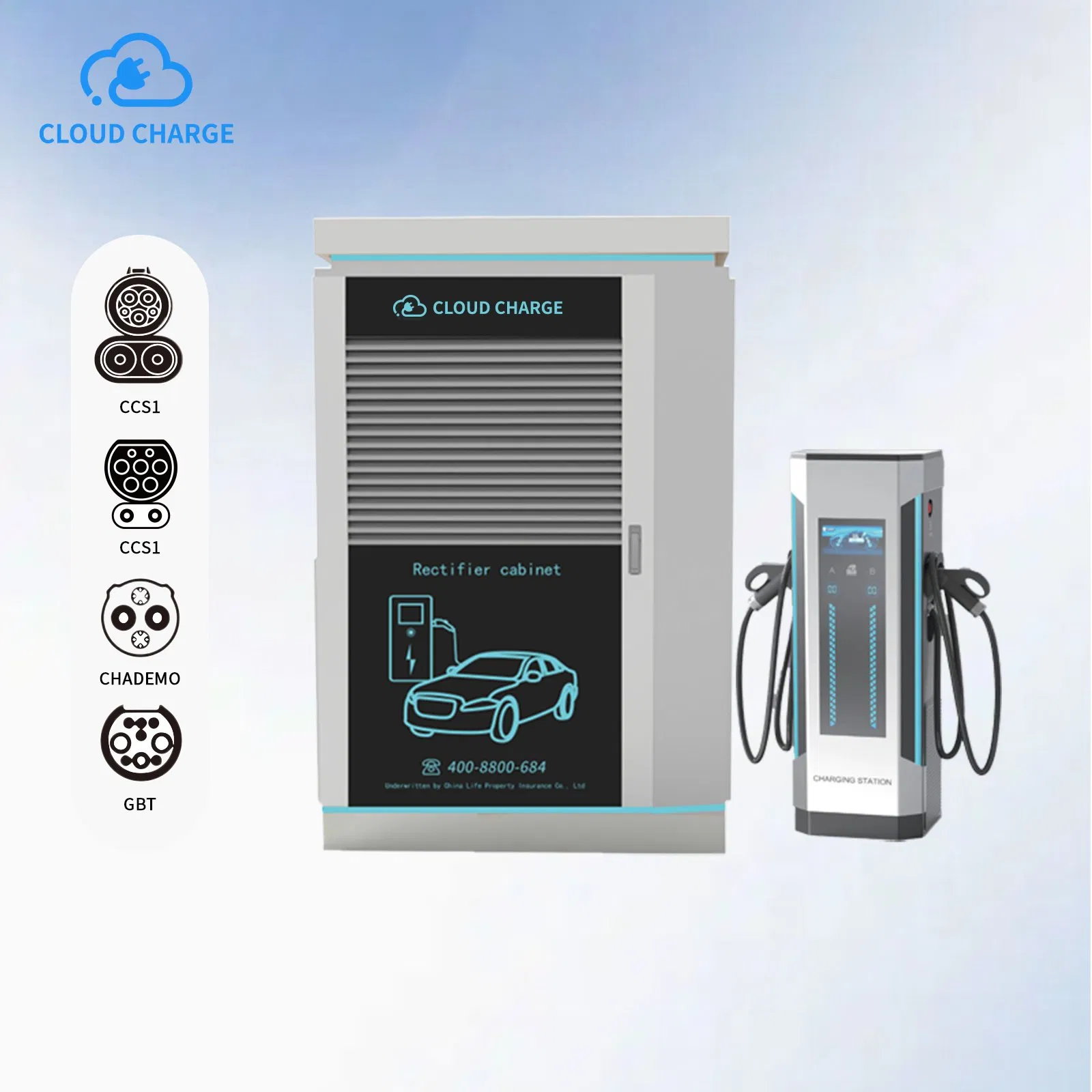 China Manufactuerer Factory Customized Highway Motorway 600kw DC EV Electric Vehicle Car Liquid Cooled Split Charger Charge Charging Station