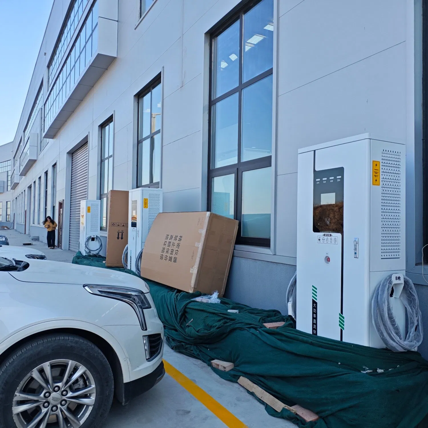 Fast EV Charger Highway Corridor Charging Station