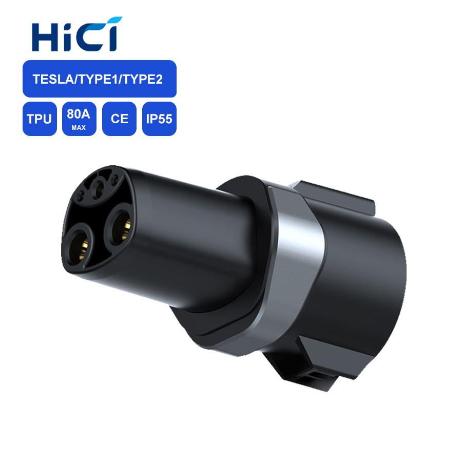 High-Performance IP65 Waterproof AC Car Charger with LCD Display