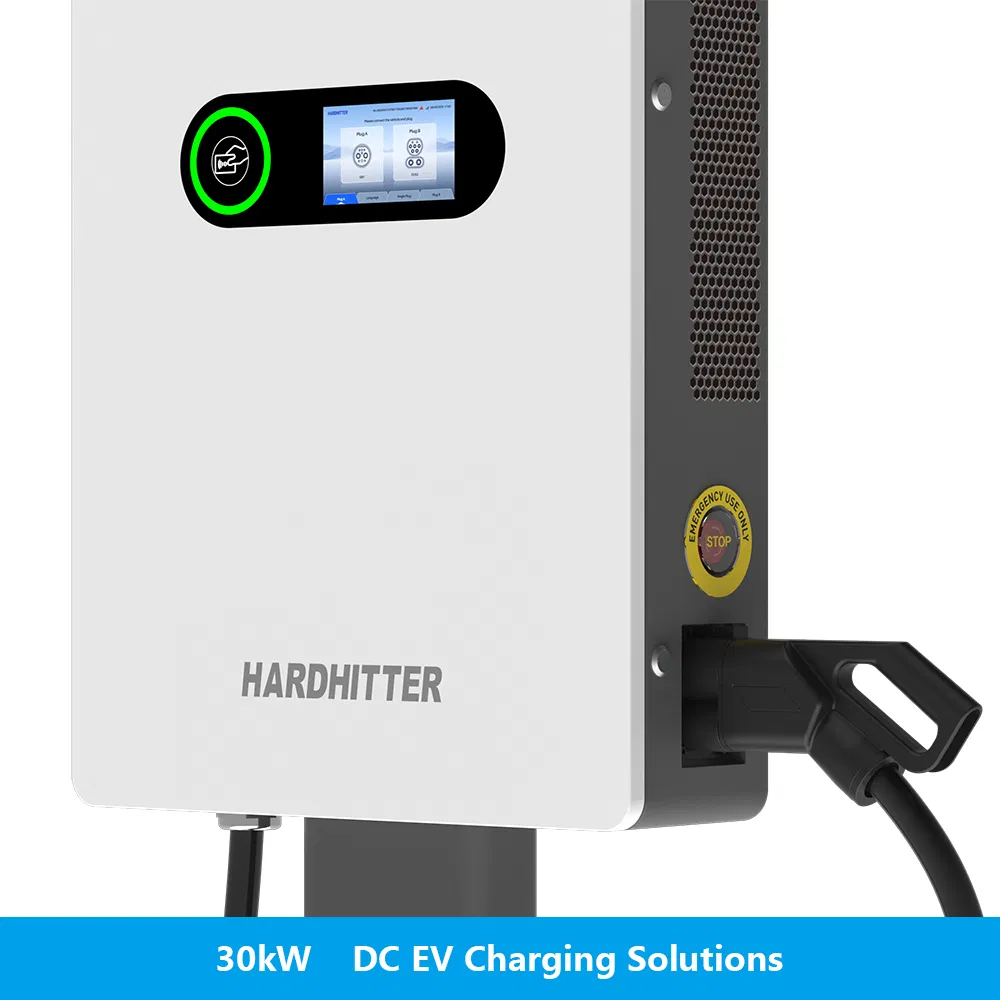 Hardhitter's High-Performance 30kw DC EV Charger: CCS2 Connector Compatibility, Ideal for Commercial and Public Charging Infrastructure
