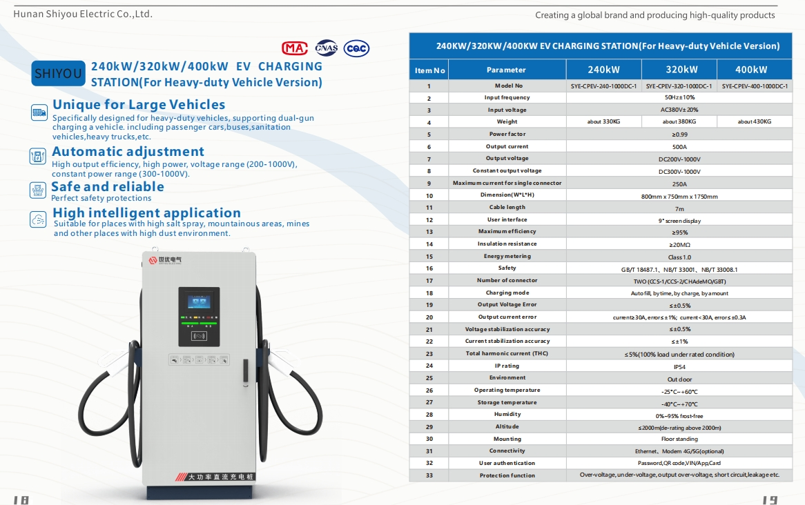Public Charging Station EV Charging Station for Hotel EV Charging Station for Shopping Mall