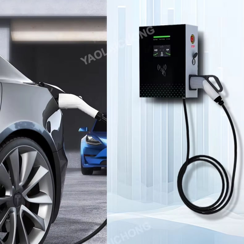 Ylc Factory Sales 7/11/22kw AC Wallbox Electric Vehicle EV Charger Charging Stations