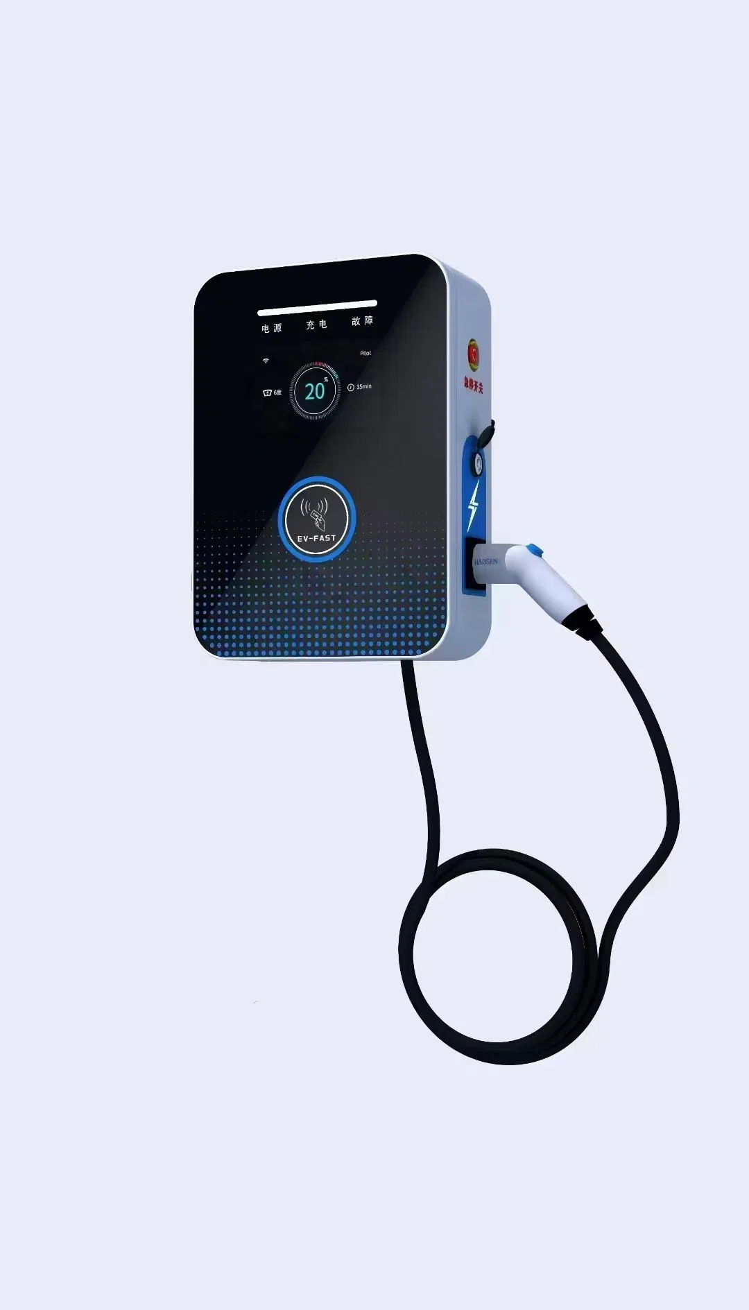 Ylc Factory Sales 7/11/22kw AC Wallbox Electric Vehicle EV Charger Charging Stations