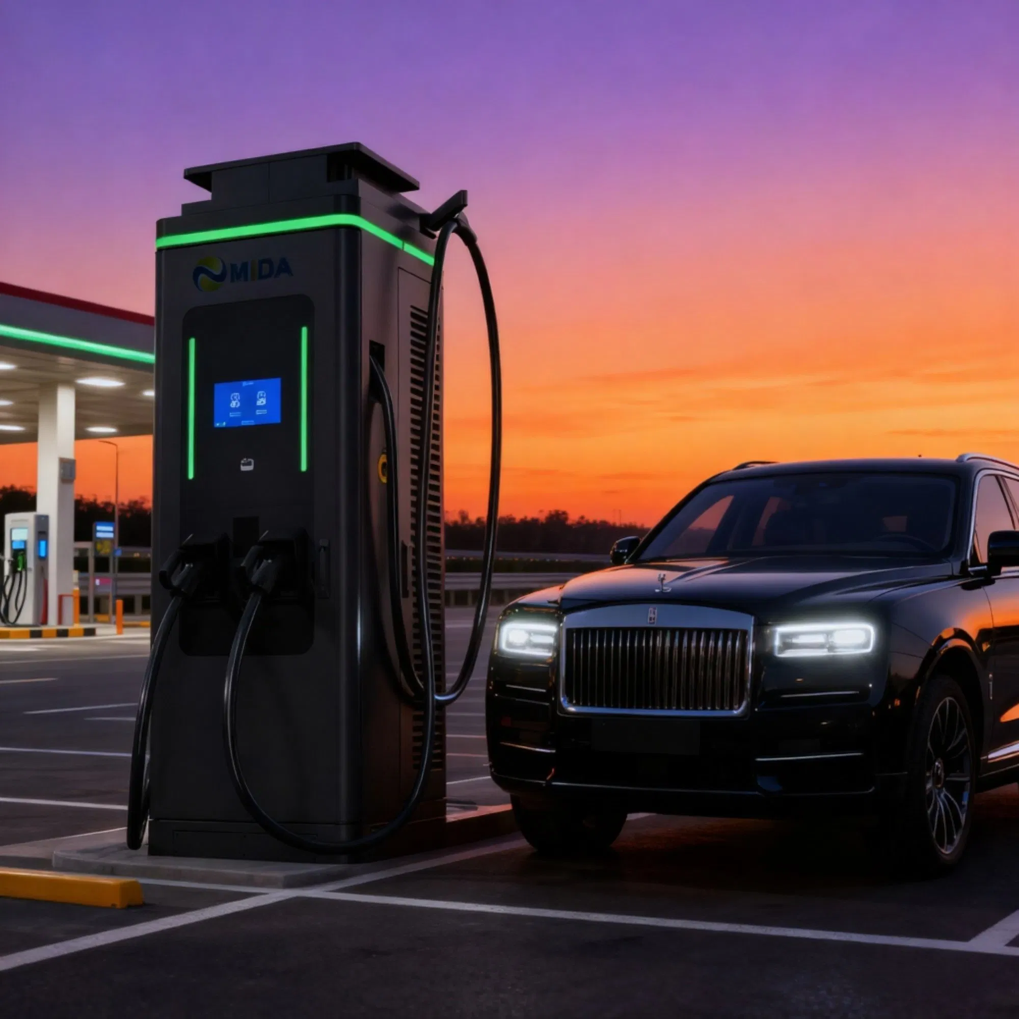 350kw CCS1/CCS2/Chademo EV Ultra Fast DC Charging Station