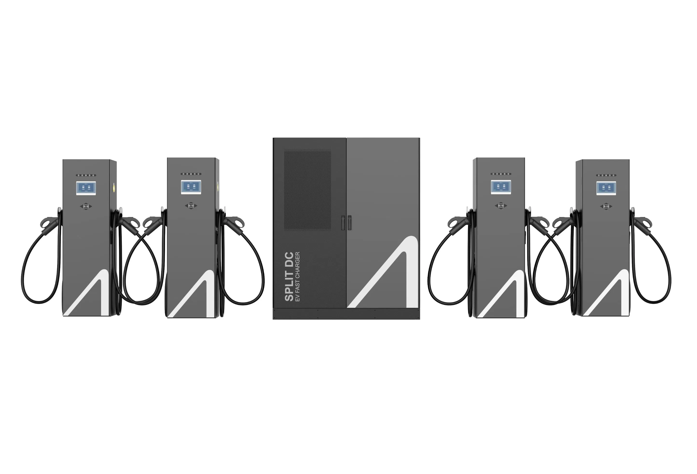 320kw/360kw/400kw/420kw/480kw Split EV DC Charger Station with Terminals CCS1/CCS2/Chademo/Gbt/Nacs