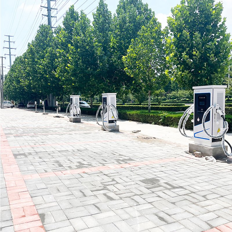 Smart Grid-Compatible Dual-Gun High-Speed EV Charging Station System