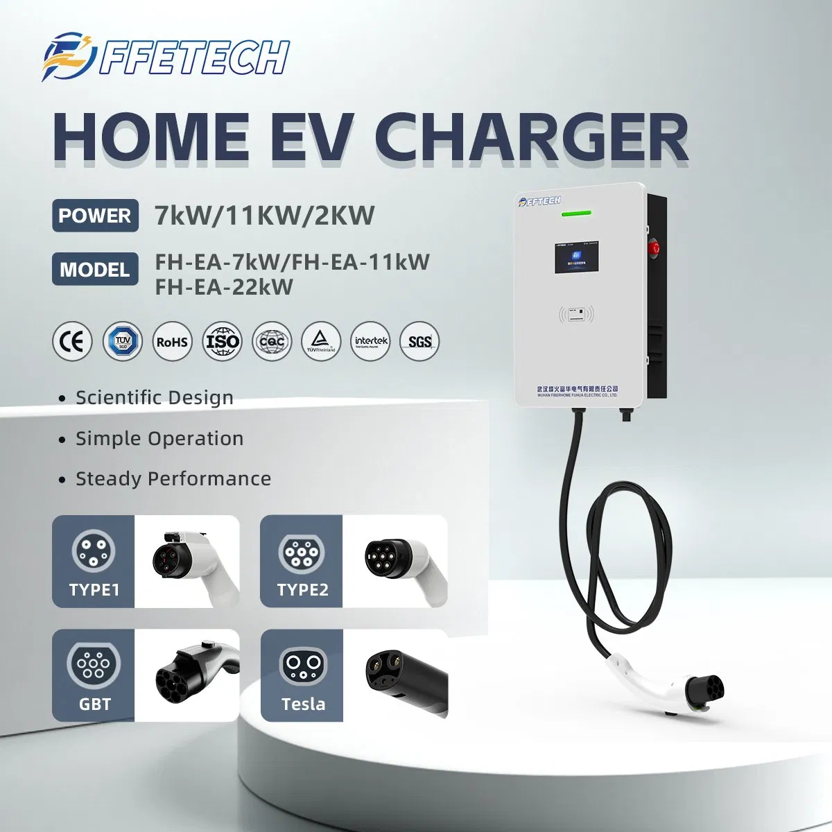 Byd 400VAC Three Phase AC Input Connection P/N/PE OEM Solutions