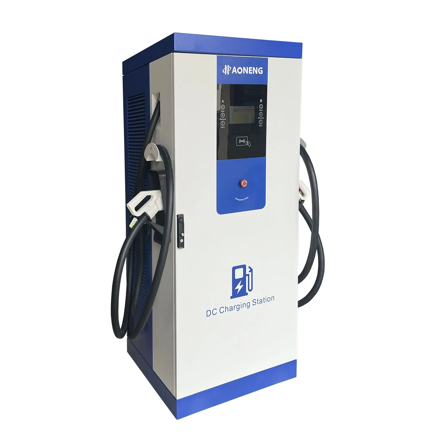 Aoneng 180kw Ultra Mobile Rapid Fast Solar Powered DC Electric Vehicle Car Battery EV Charger Charging Station Emobility Highway Charge Point Dual CCS2 GB/T Gun