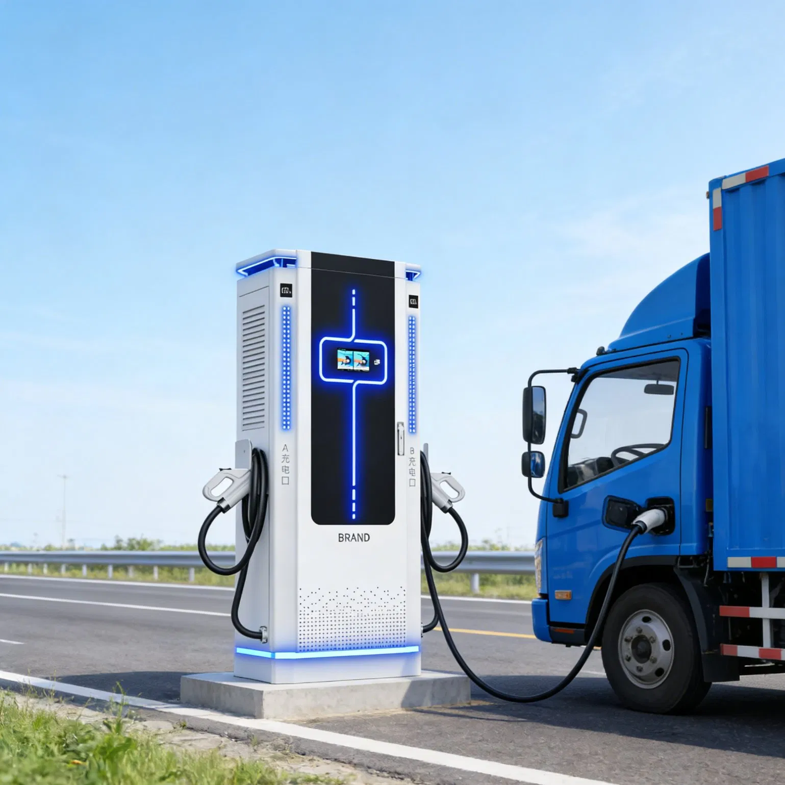 Compact Wall Mount EV Charger for Urban Apartments Charging Station