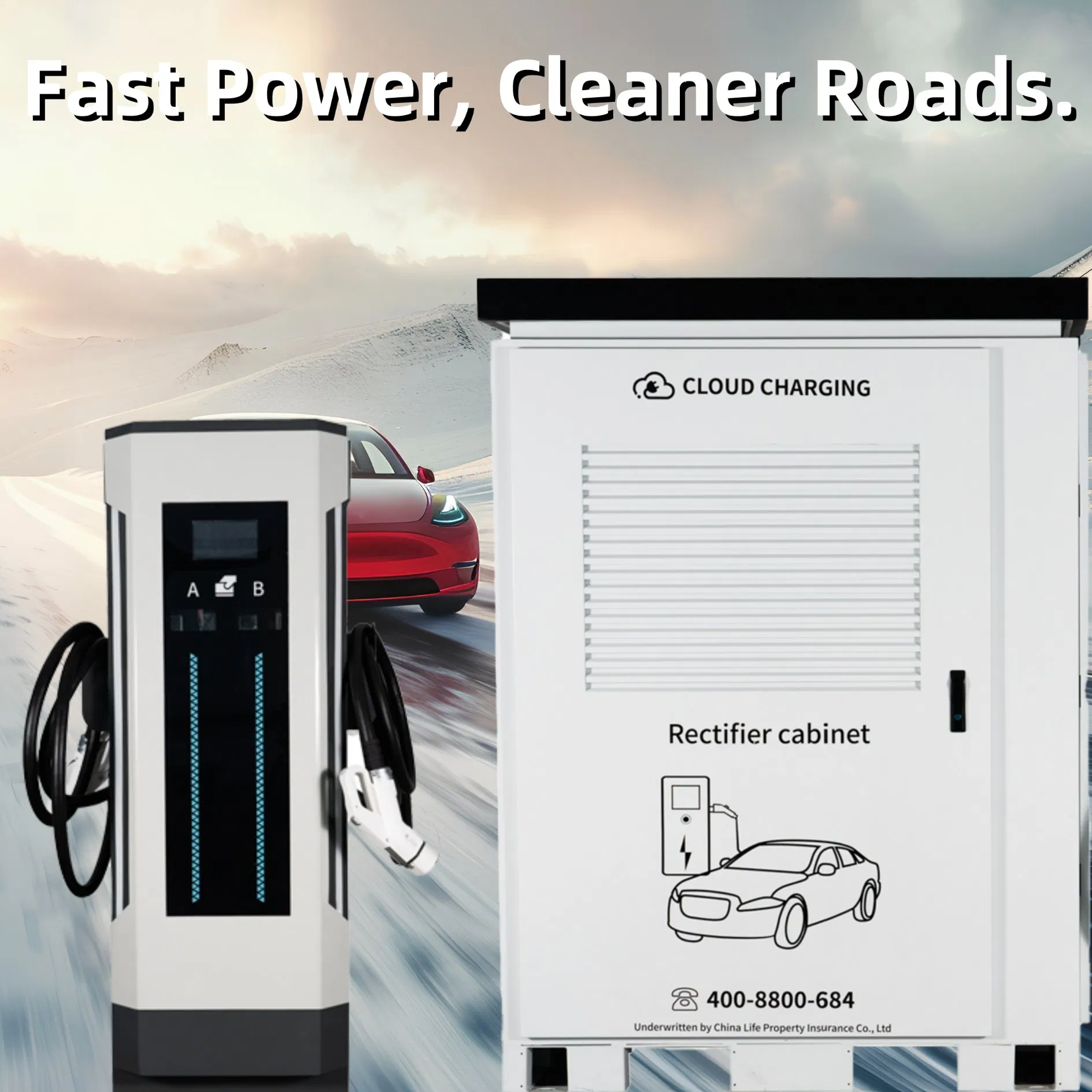 Wholesale Modernization Shopping Mall 600kw DC EV Electric Vehicle Car Liquid Cooling Split Charge Charging Station Charger