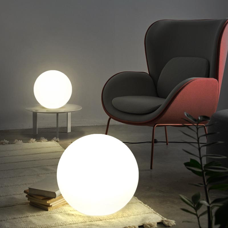 LED Light Ball RGB Color Changing PE Furniture Ball Decoration Events Lighting