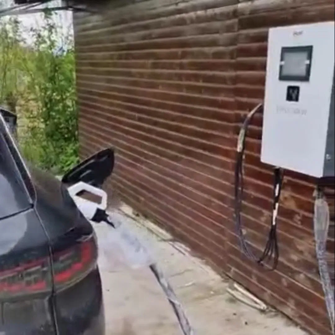 Wall Mounted DC Fast EV Charger Infrastructure 30kw 40kw Workplace Public CCS Charger Level 2 Car Charging Station Ocpp 4G WiFi