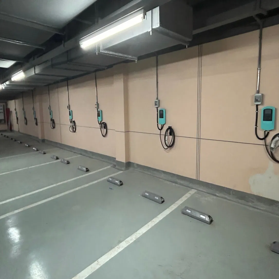 New-Style Technology Industry Leading Shopping Mall 7kw AC EV Electric Vehicle Car Charge Charging Station Charger