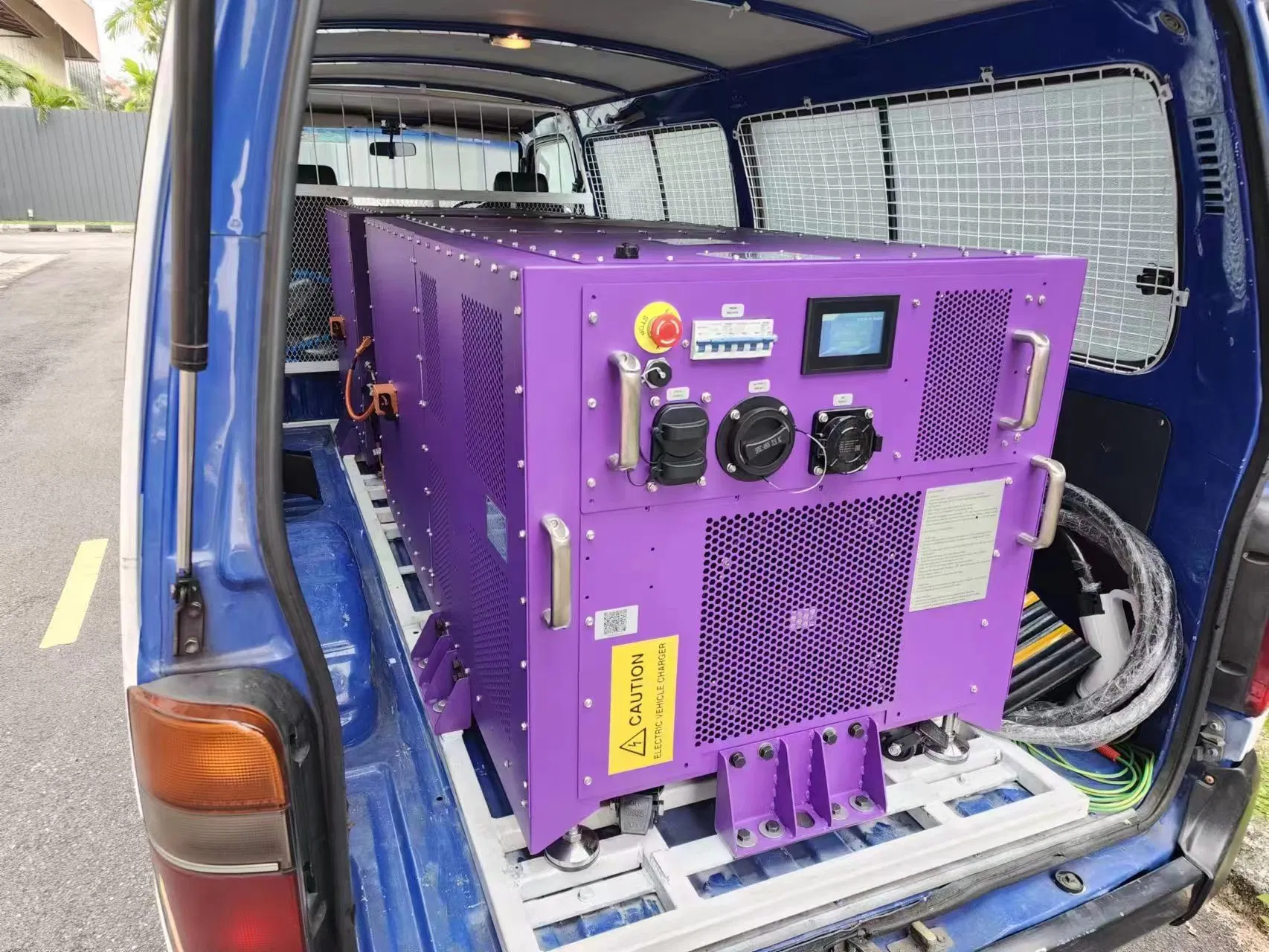 20kw Battery Pack EV Charger Built in System for Road Side