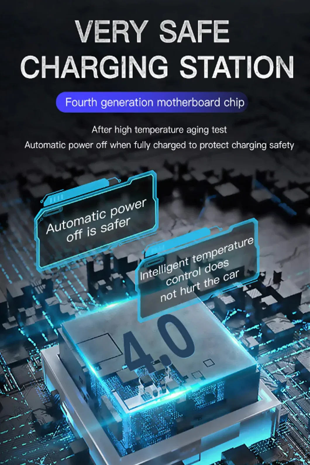 EV Charging Station Front View