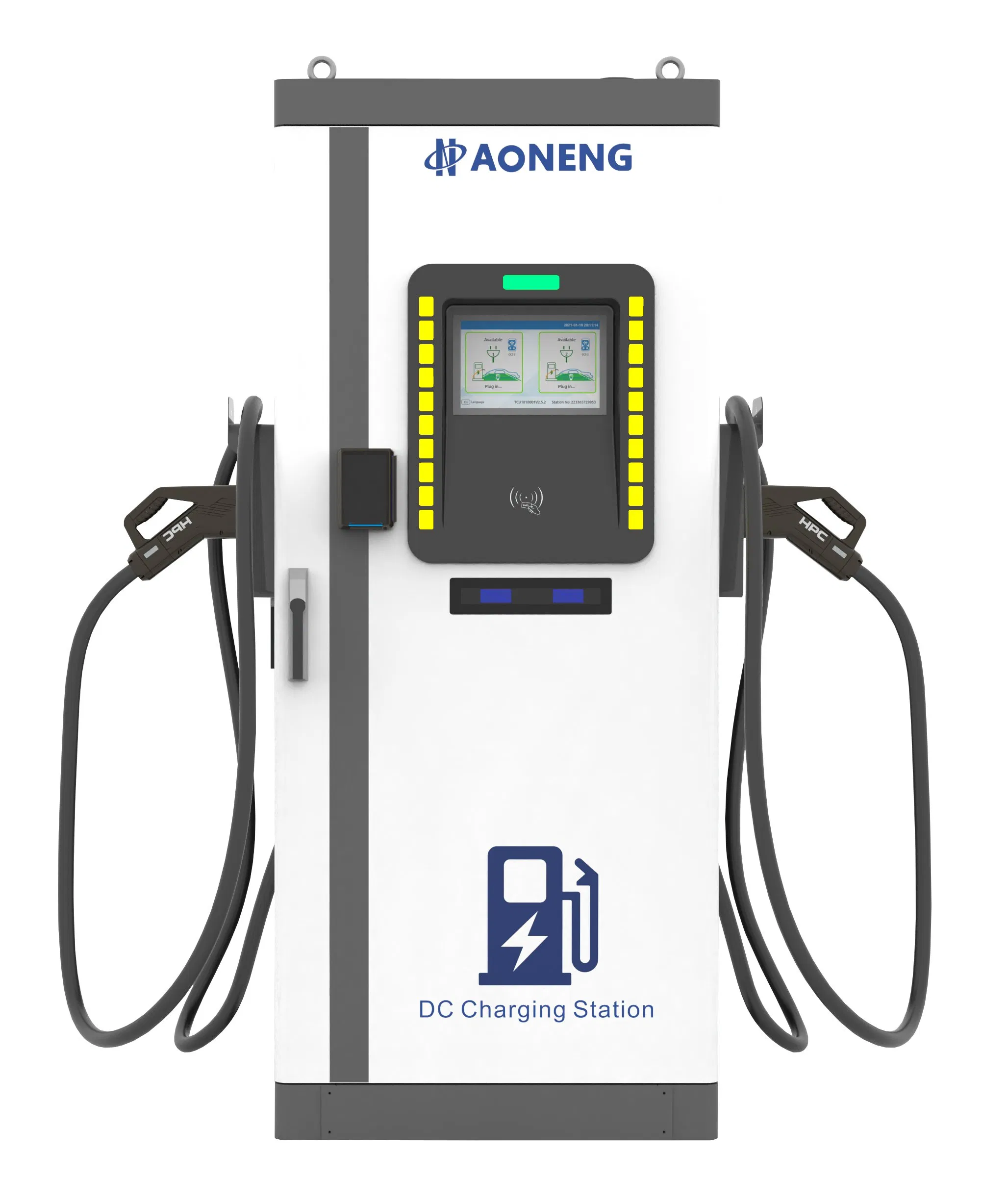 Ocpp Floor-Mounted Rapid Fast Solar DC Electric Vehicle Car Battery EV Charger Charging Station 240kw 300kw New CCS GB/T Nacs IP55 for Workplace