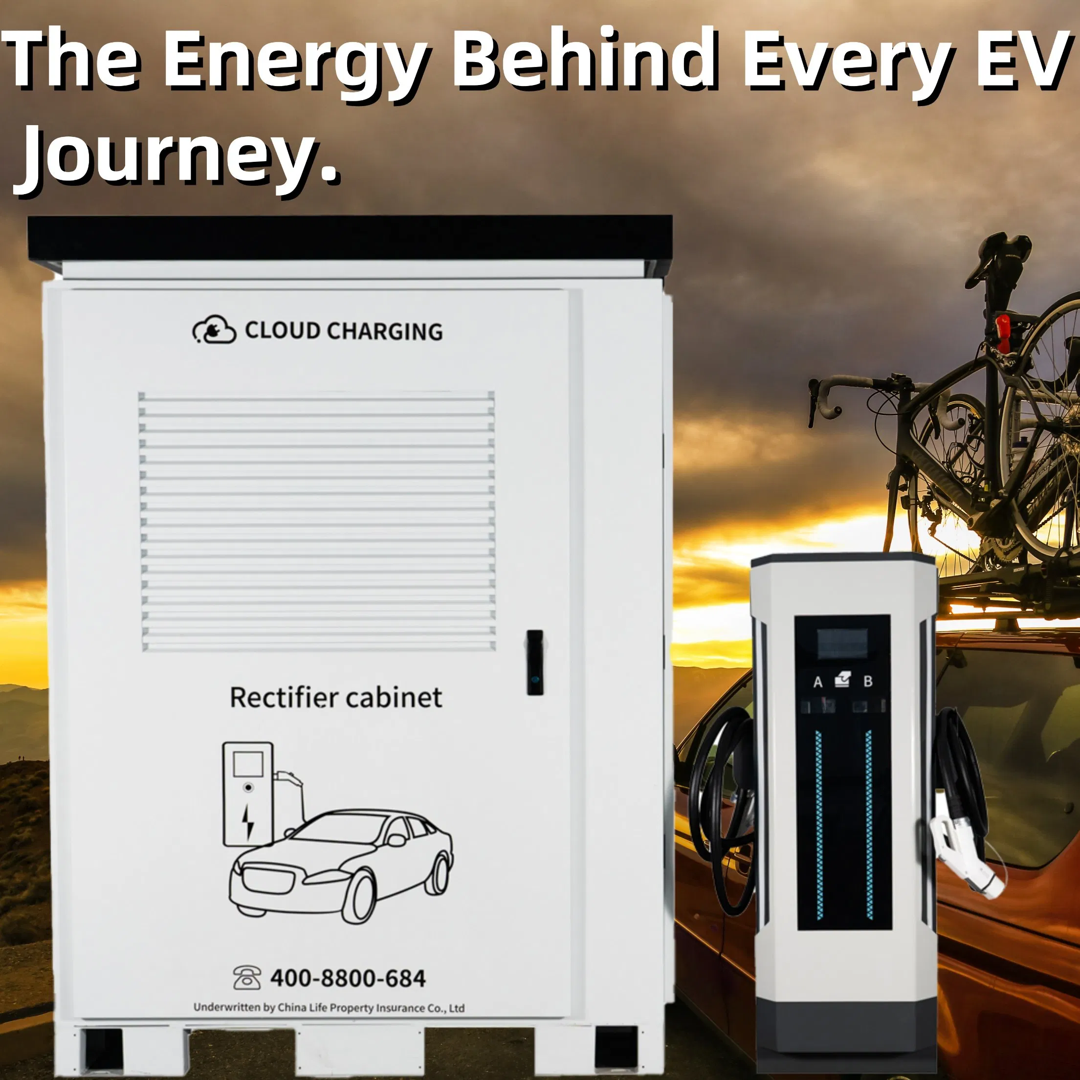 China Manufactuerer Factory High Satisfaction Shopping Mall 600kw DC EV Electric Vehicle Car Liquid Cooled Split Charger Charge Charging Station