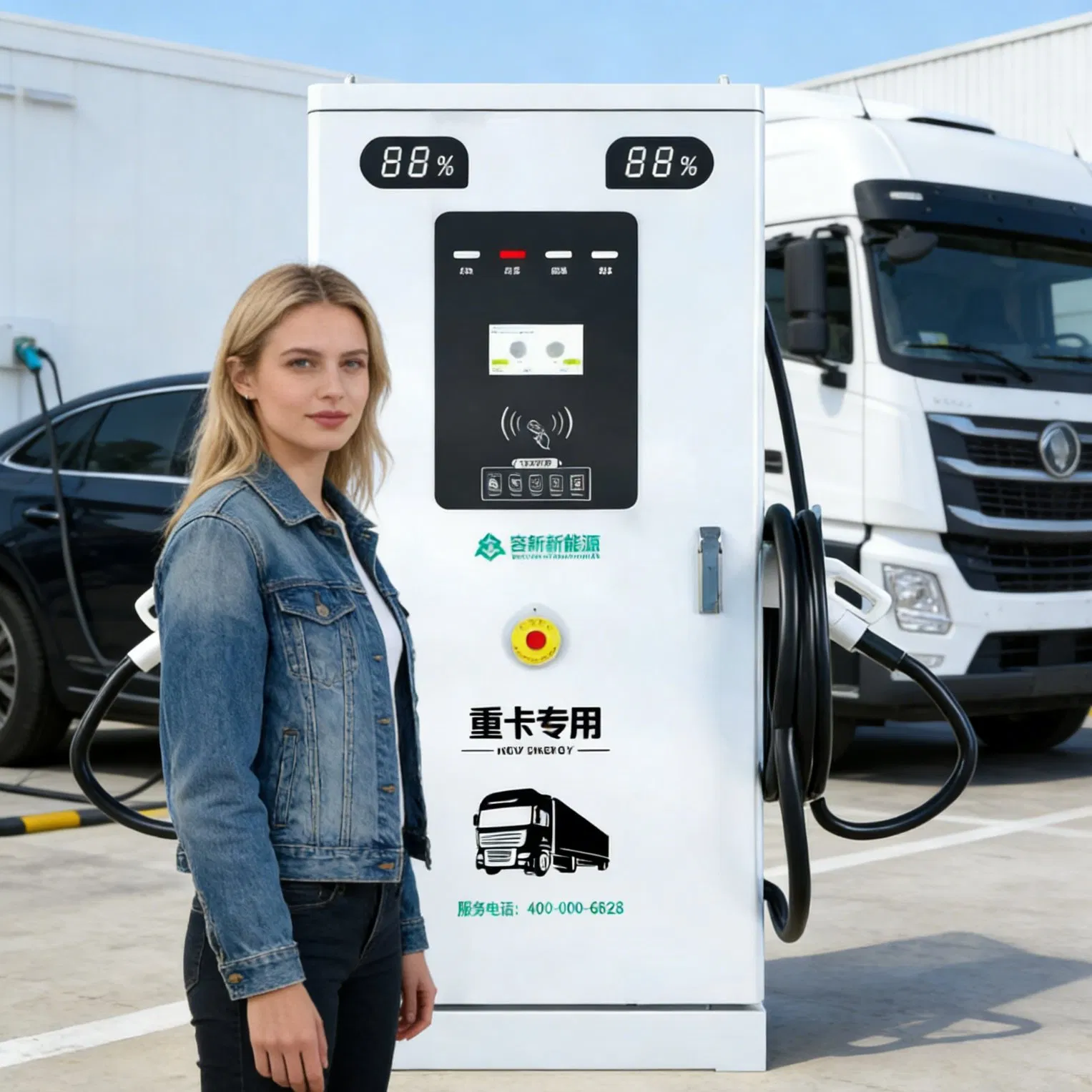 Ocpp CCS2 EV Charger 240kw 280kw 320kw 360kw 400kw for Urban Charging Needs