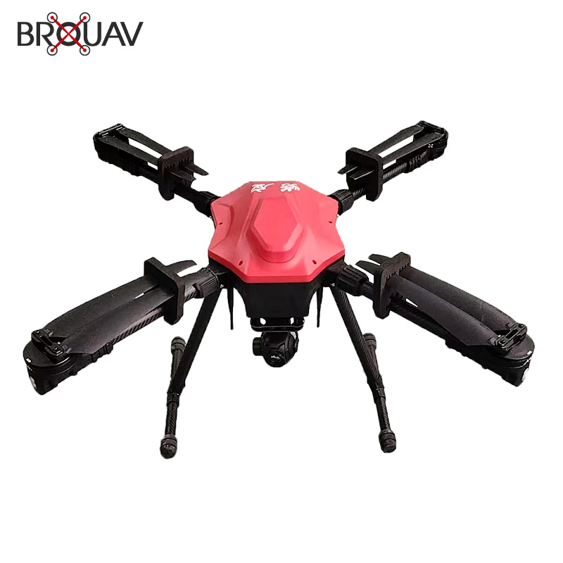 Brouav Aerial Mapping Land Surveying Topographic Optional Multi-Tasking Loads Fast Charging Utility Infrastructure Road Inspection Fpv Drone