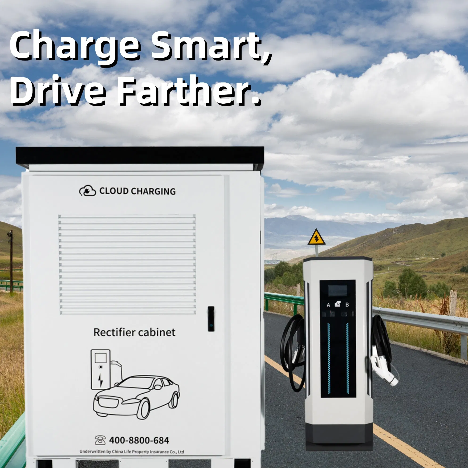 China Manufactuerer Factory Industry Leading Highway Motorway 600kw DC EV Electric Vehicle Car Liquid Cooled Split Charger Charge Charging Station