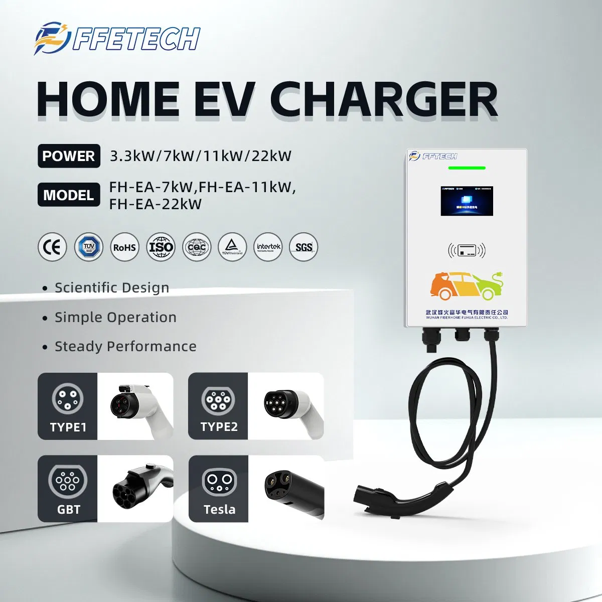 Byd 400VAC Three Phase AC Input Connection P/N/PE OEM Solutions