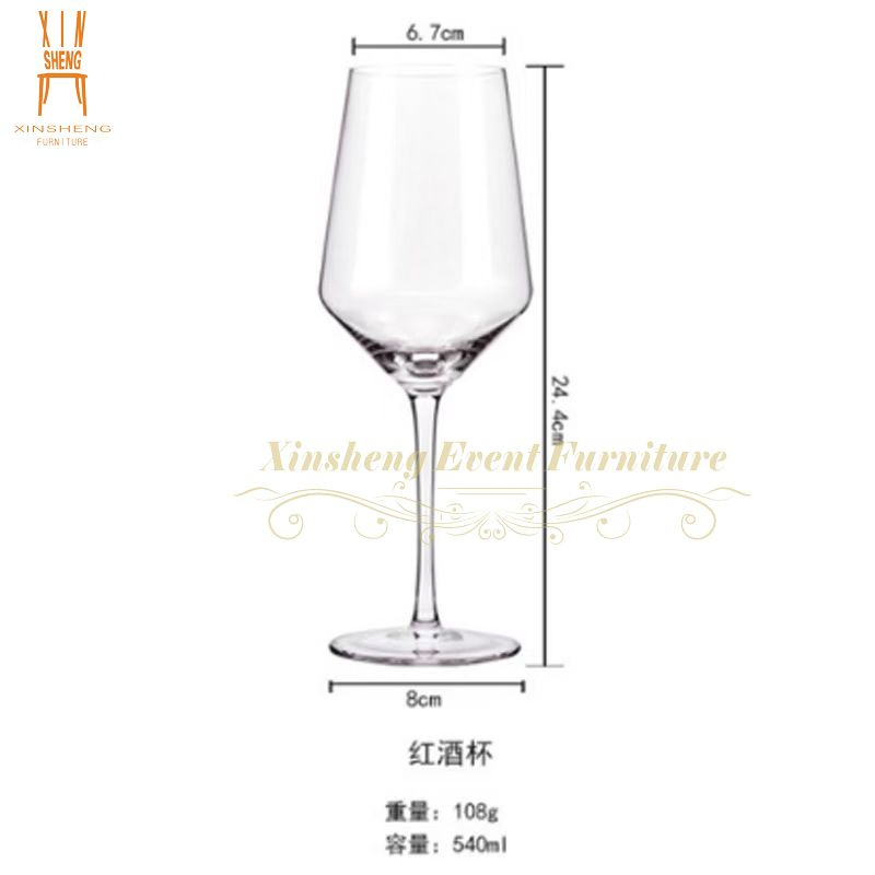 Good Quality Red Wine Glasses Clear Large Wine Glasses Wedding Champagne Water Glass for Party Banquet Hotel