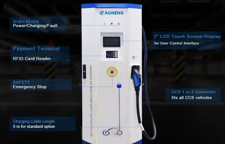 DC Fast EV Charging Station