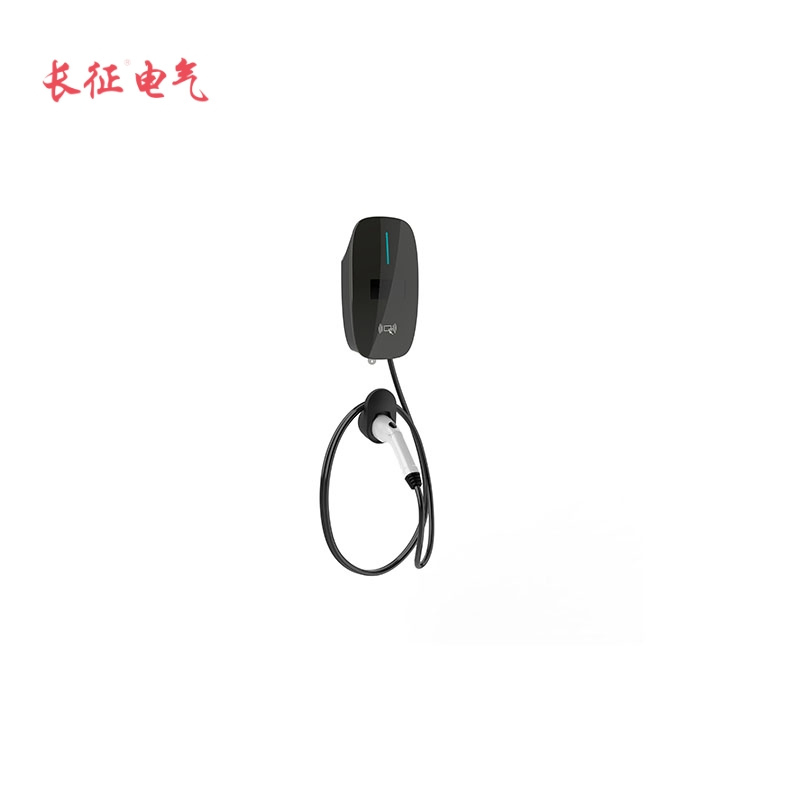 AC Powered Wall Mounted High Efficiency Smart Durable Commercial EV Charging Station