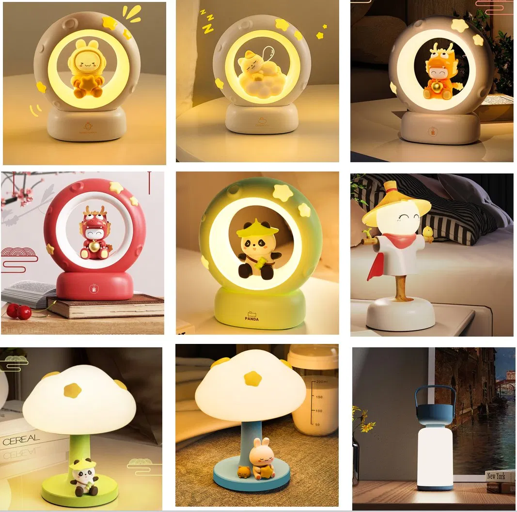 Modern Cordless Wireless Rechargeable Decorative LED Table Lamp for Home Hotel Restaurant Decoration