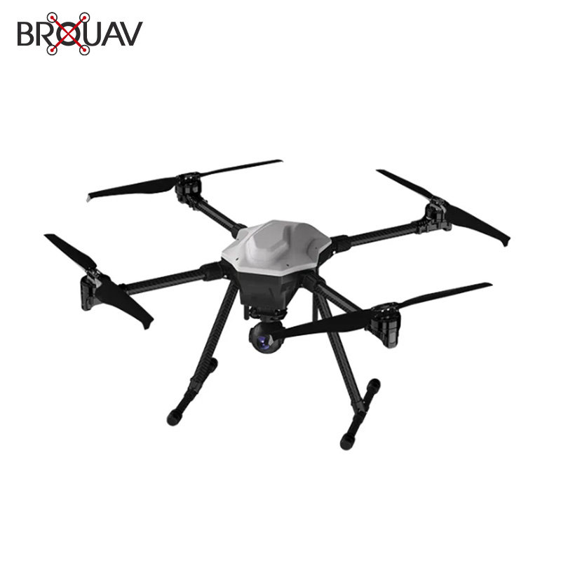 Brouav Aerial Mapping Land Surveying Topographic Optional Multi-Tasking Loads Fast Charging Utility Infrastructure Road Inspection Fpv Drone