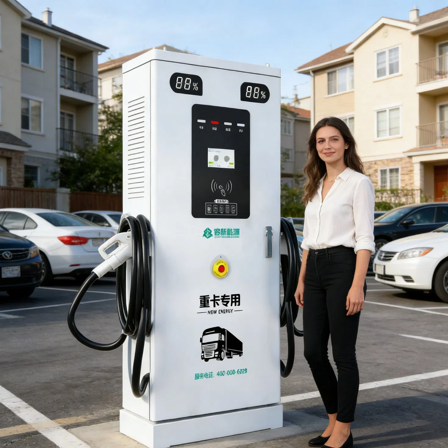 Ocpp CCS2 EV Charger 240kw 280kw 320kw 360kw 400kw for Urban Charging Needs
