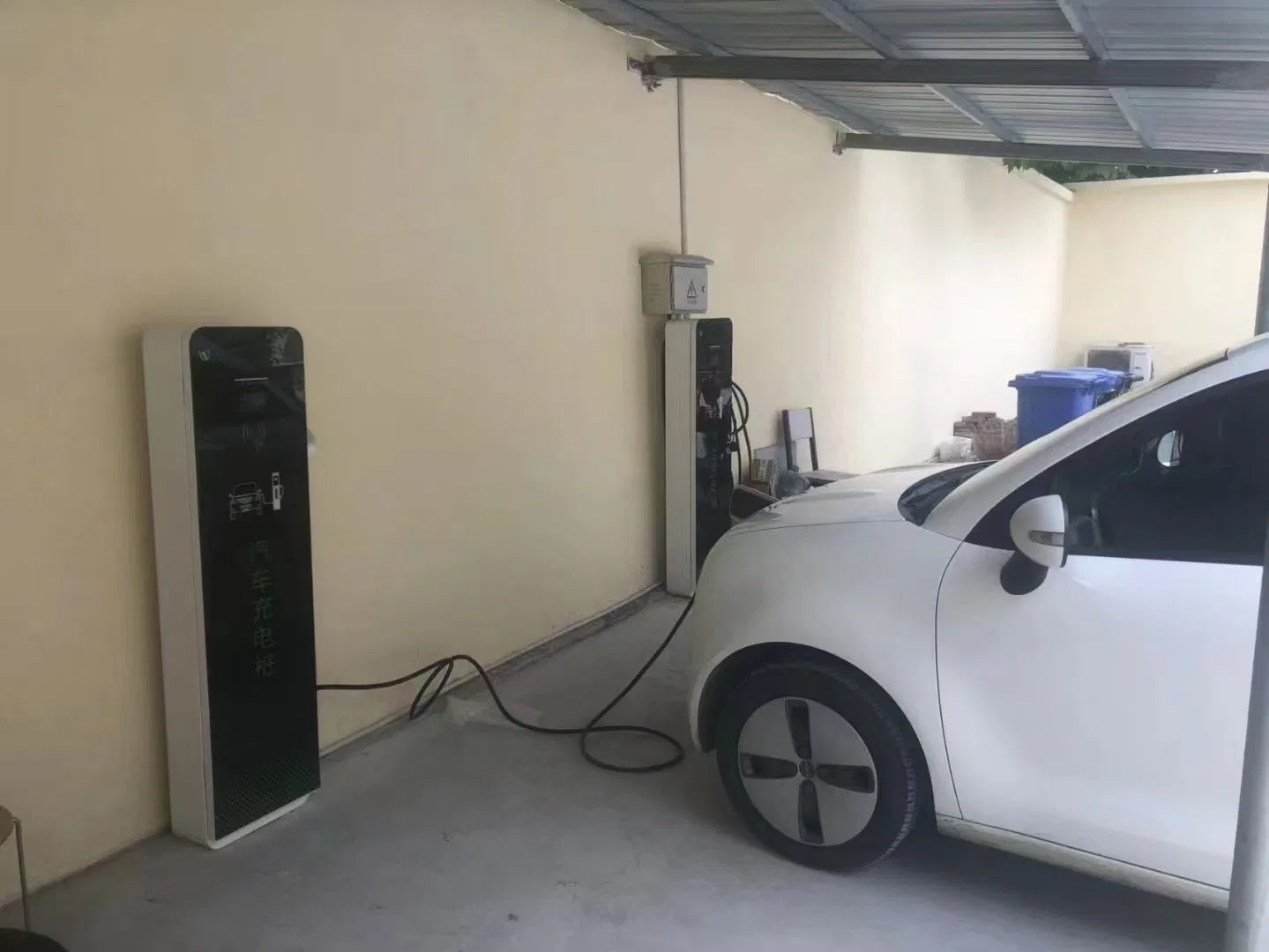 Shopping Mall 7/11/14/22/44kw EV Car Charger Swipe Card Electric Vehicle Charging Station