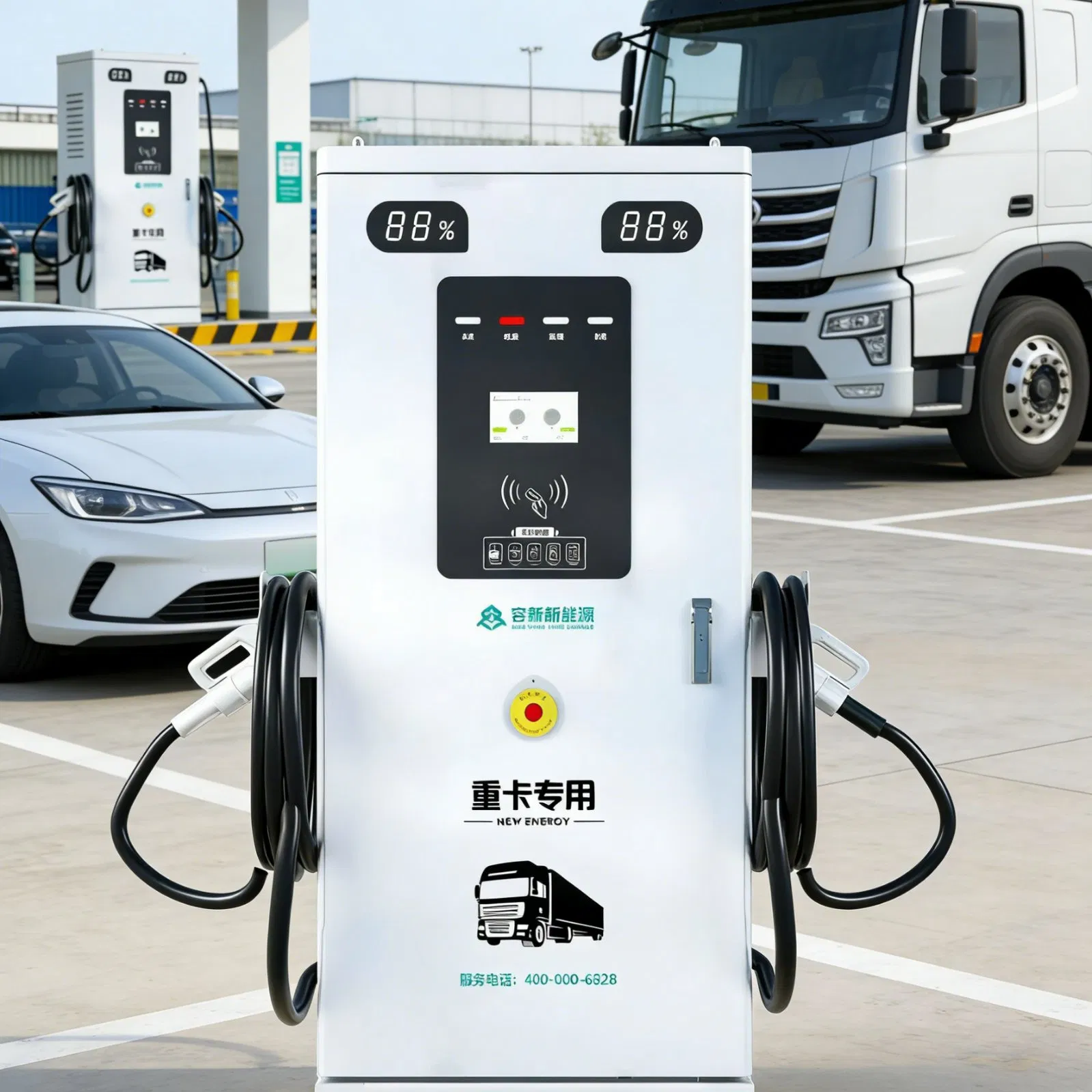 Compact EV Charger Africa Urban Charging Station