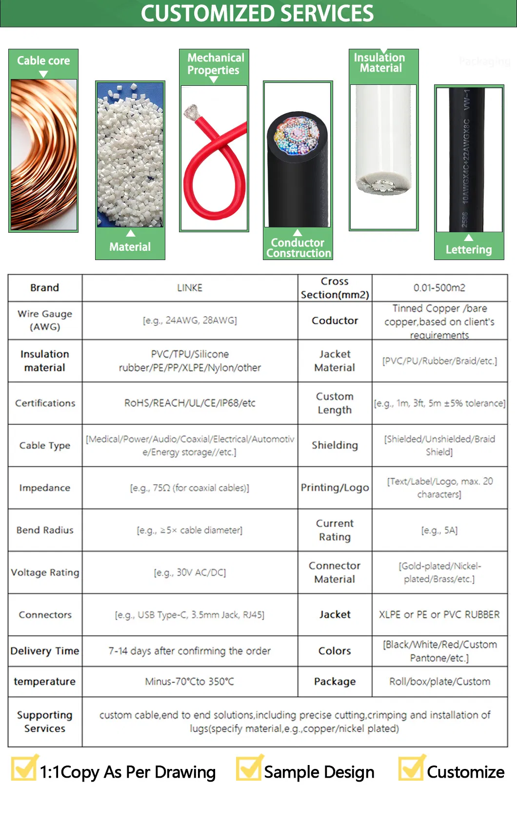 High-Current CCS2 Charging Cable
