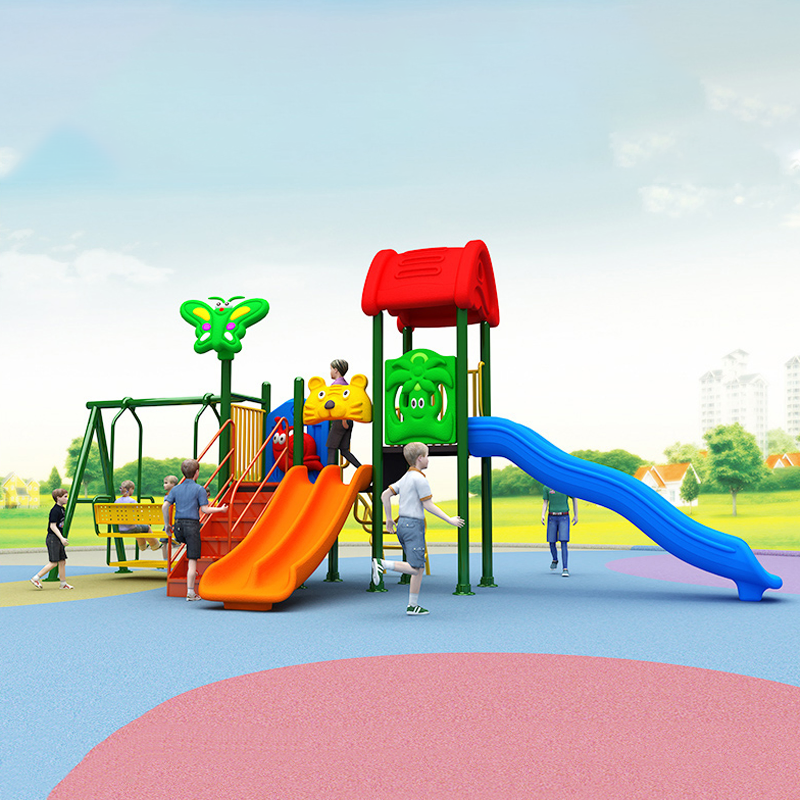 Small Custom Kindergarten Outdoor Slide Amusement Equipment for Parks Communities