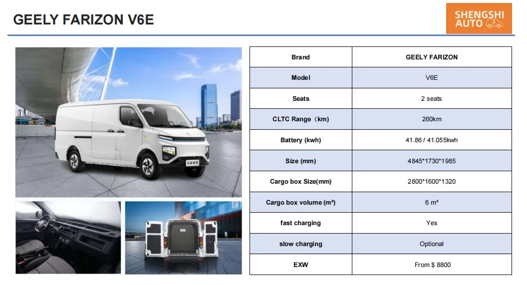 V6e Mountain Climbing EV Geely