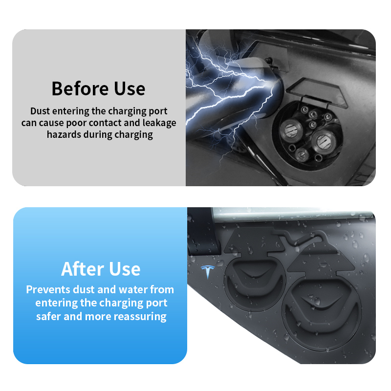 for Model 3/Y Charging Port Waterproof Cap