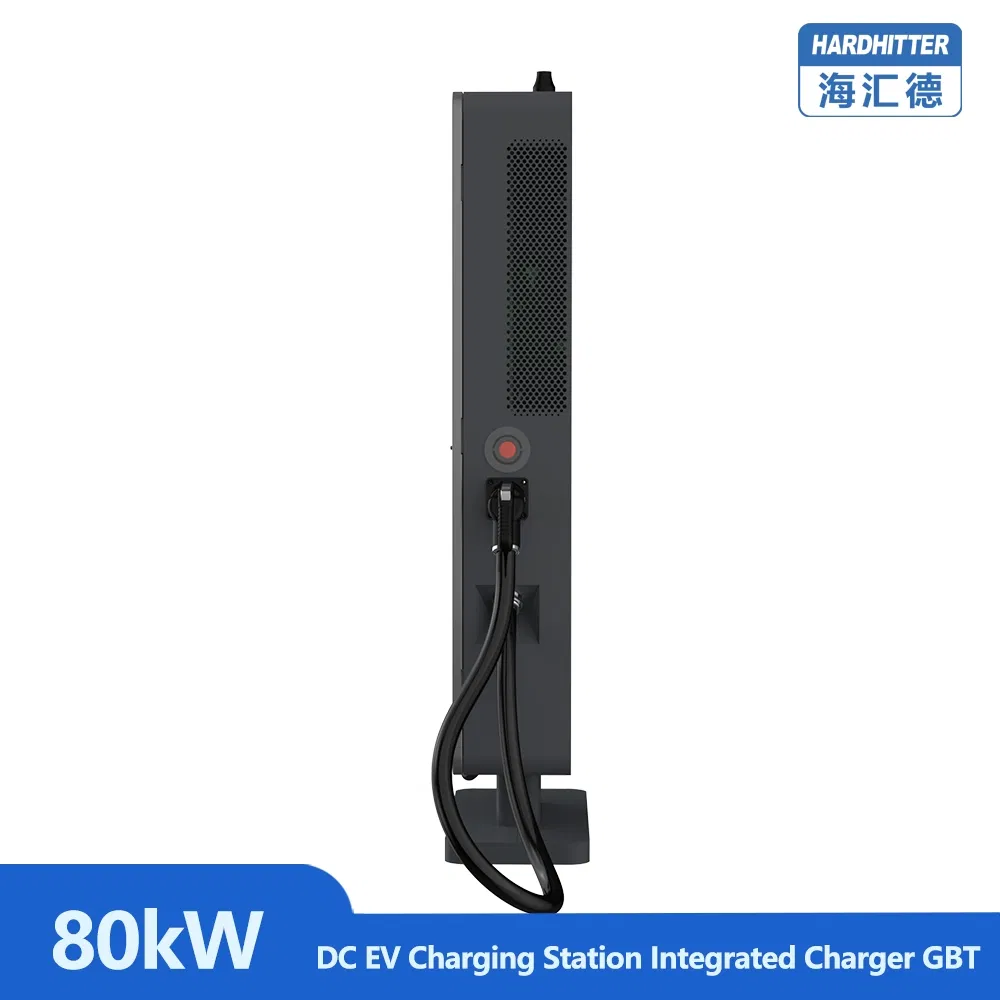 Single Gun 80kw DC EV Charger, Fully Compatible with CCS2 Charging Standard