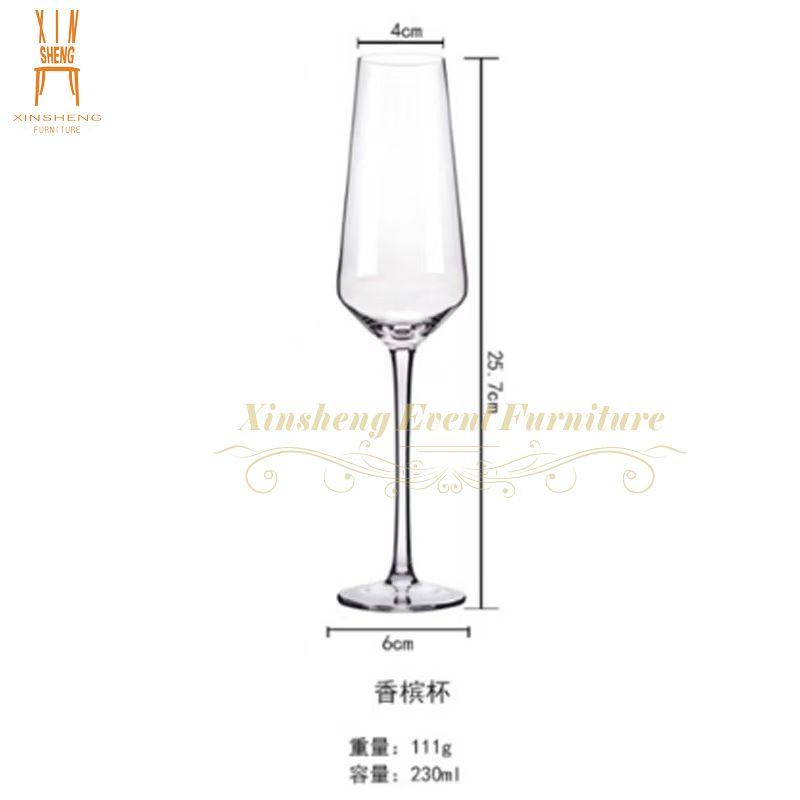Good Quality Red Wine Glasses Clear Large Wine Glasses Wedding Champagne Water Glass for Party Banquet Hotel