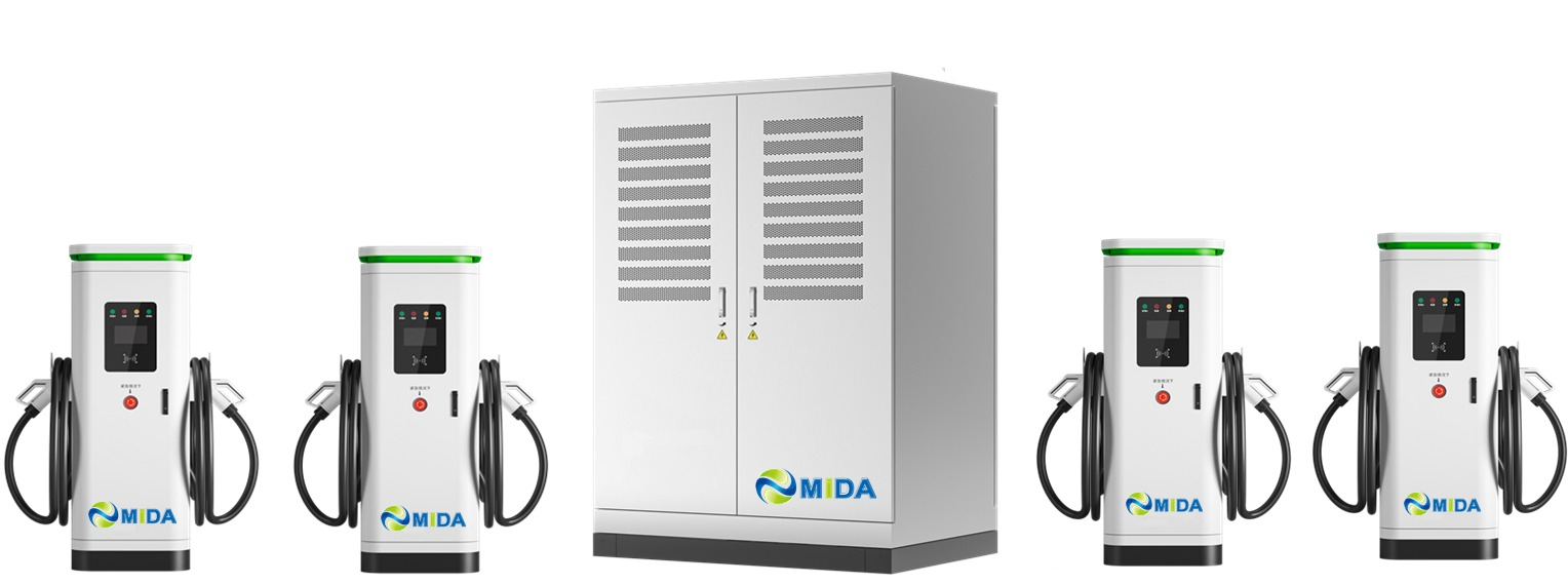 DC Fast Charger 480kw 720kw Split Flexible Charging Stack Urban Public Charging Stations