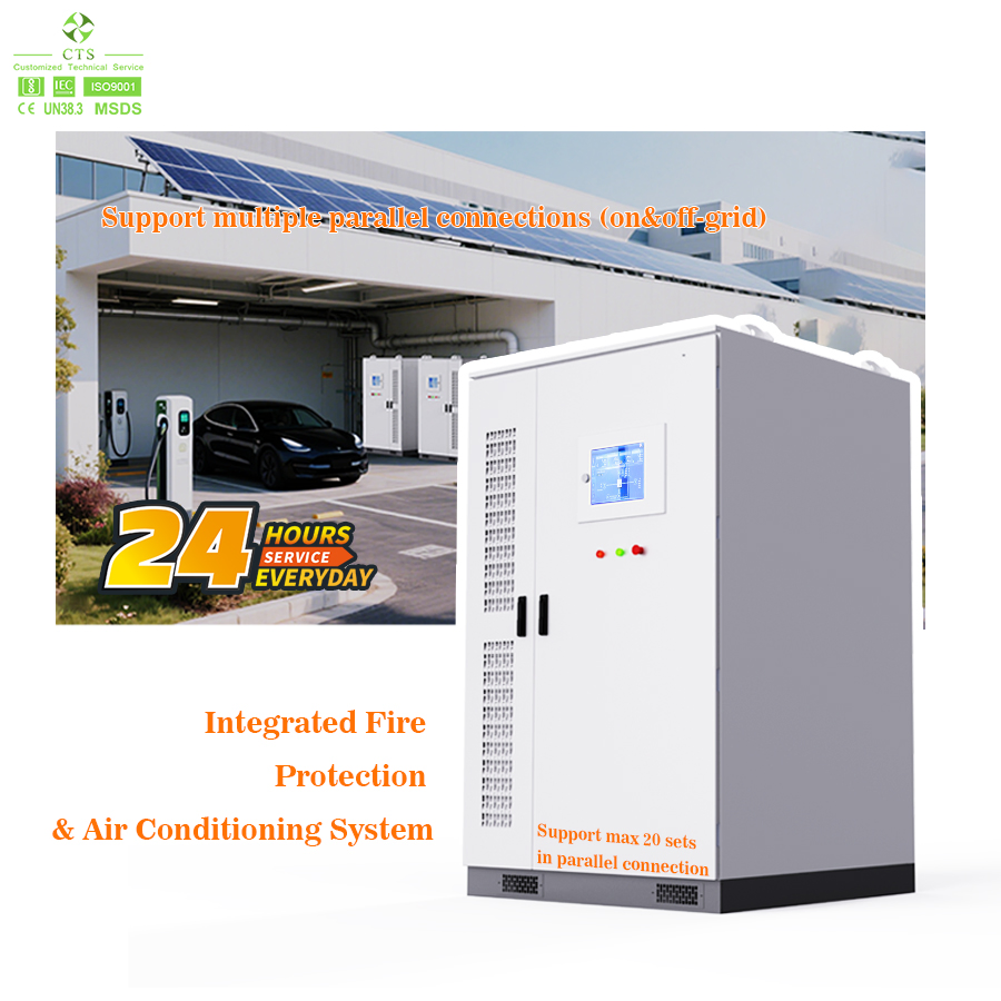 AC/DC Hybrid System 215 362 Kwh Lithium Ion Solar Storage EV Charging Integrated Solution with Smart Energy Management