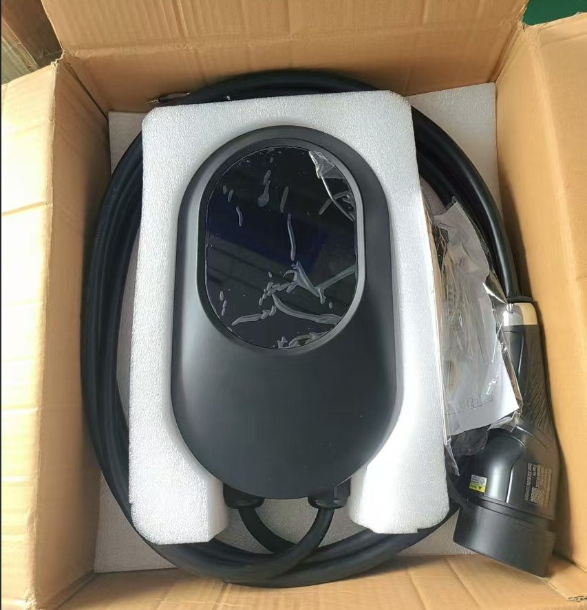 New Energy LED Screen Homeuse Public Rapid Fast High-Speed 7kw 11kw 22kw AC EV Electric Vehicle Car Charging Station Infrastructure AC EV Charger