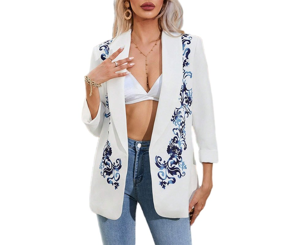 New Autumn Retro Chic Durable Slim Long-Sleeved Button Women's Casual Blazer