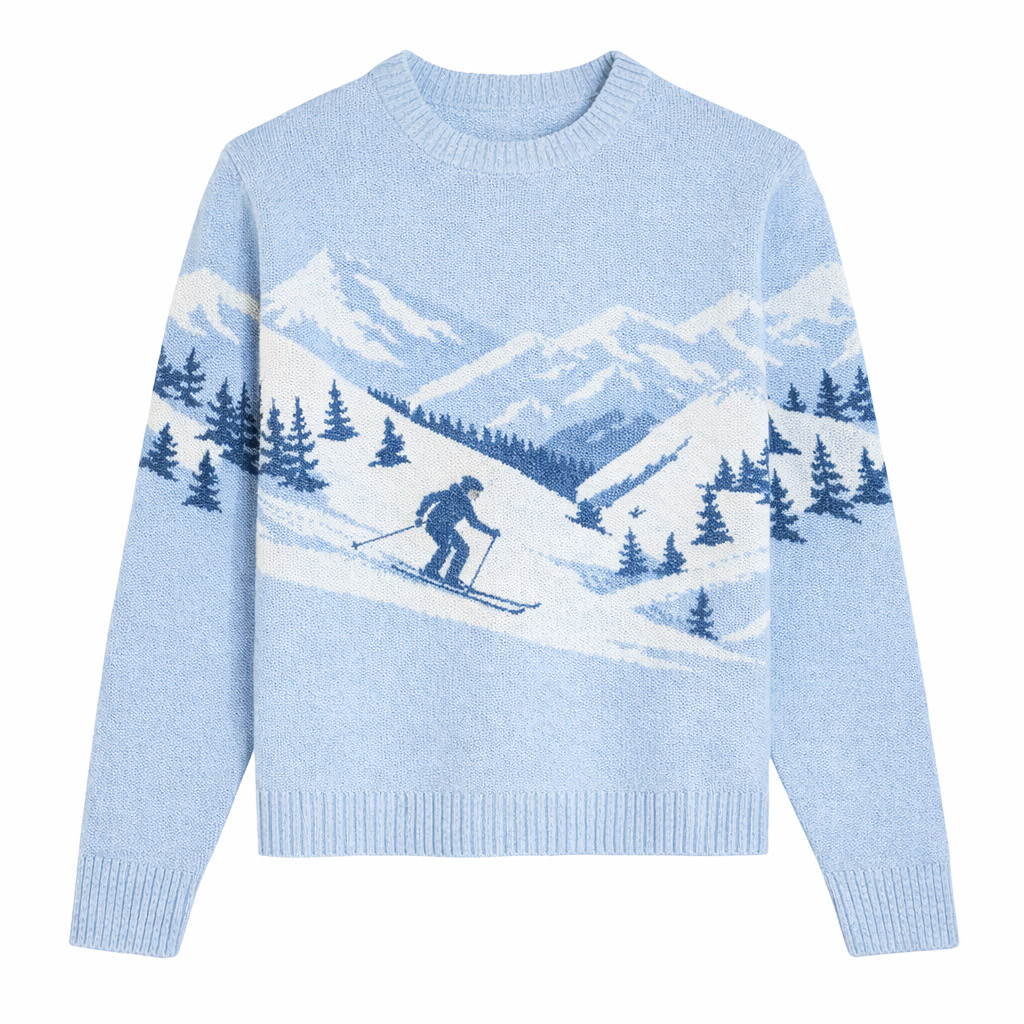 Custom OEM ODM Men Knit Sweater Cotton Knitwear Jacquard Sweater Pullover Manufacturer Crew Neck Long Sleeve Knit Sweater Men