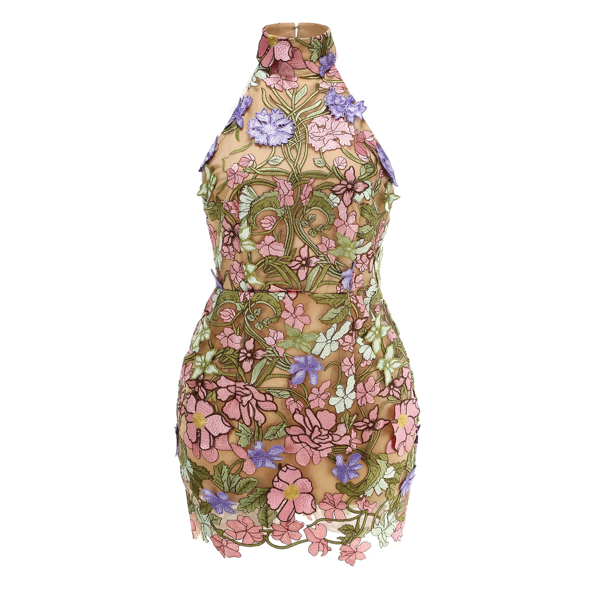 Fashion Embroidery Evening Dresses Party Dress